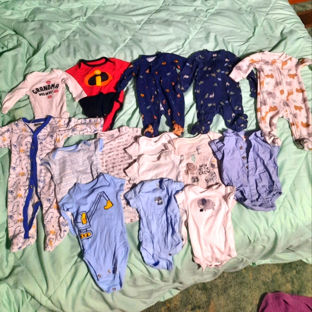 Assorted Newborn Onesies